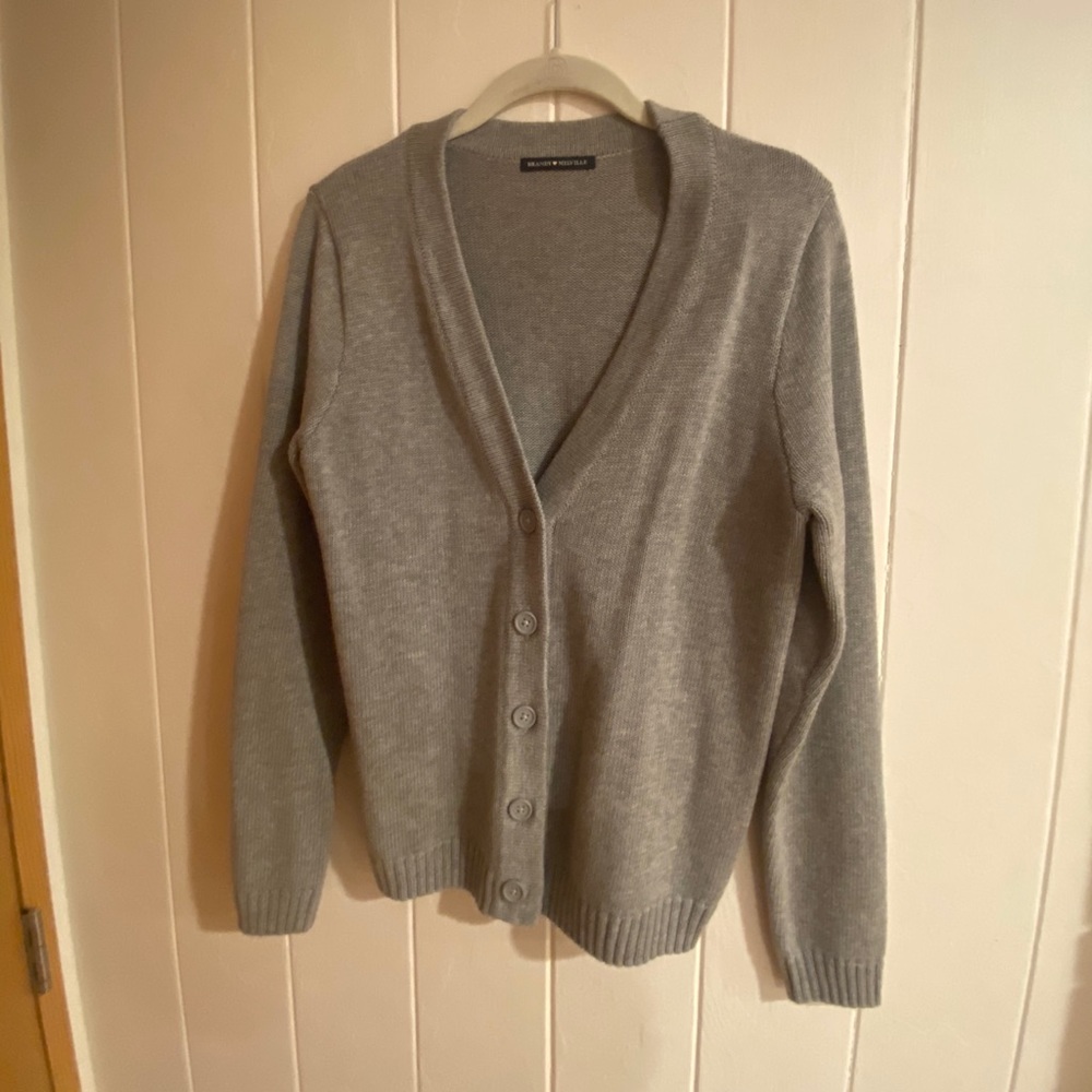 Comfy grey cardigan